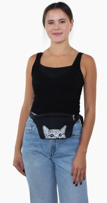 Comeco Inc - Peeking Cat Fanny Pack