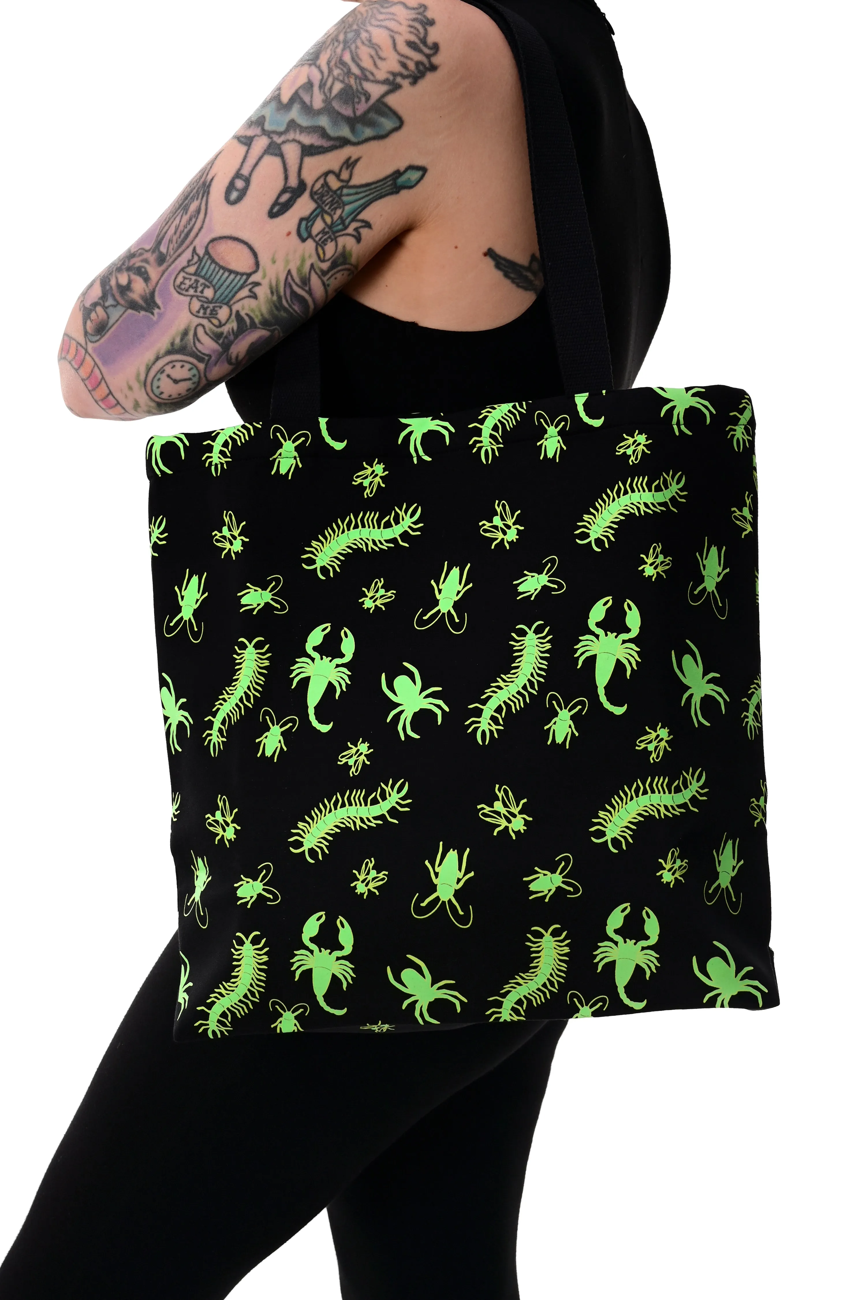 Creepy Crawlers Open Top Tote Bag