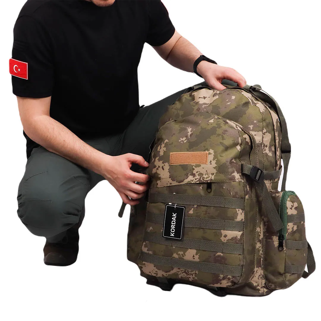 CRW Camouflage Military Camping Trekking Backpack - 75 Liter Bag