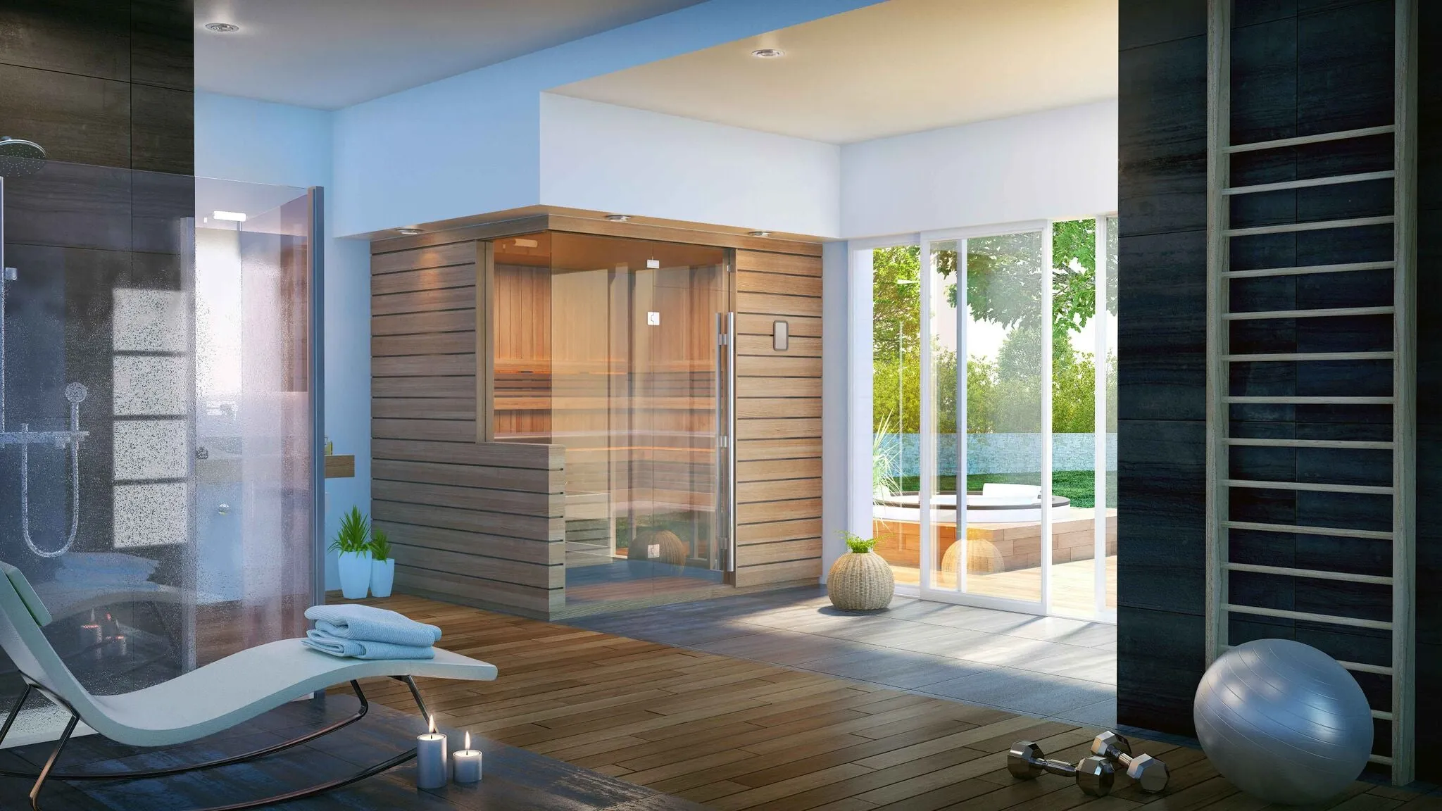 Custom Cut Saunas : Commercial and Residential