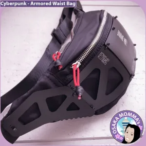 Cyberpunk Armored Waist Bag