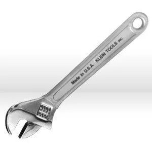 D50712 Klein Tools Adjustable Wrench,Extra-Capacity,12",Plastic-Dip Handle