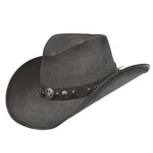 Deadwood Trading Lawman - Faux Leather Cowboy Hat