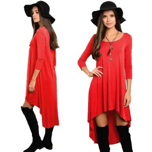 Dress Long Sleeve Pleated Dress Maternity Dress