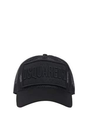 Dsquared2   Logo patch trucker cap 