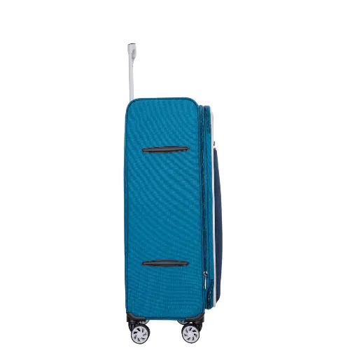 Eagle Dignity Two Tone Light Weight Expandable Suitcase - 25 Inch Medium Size