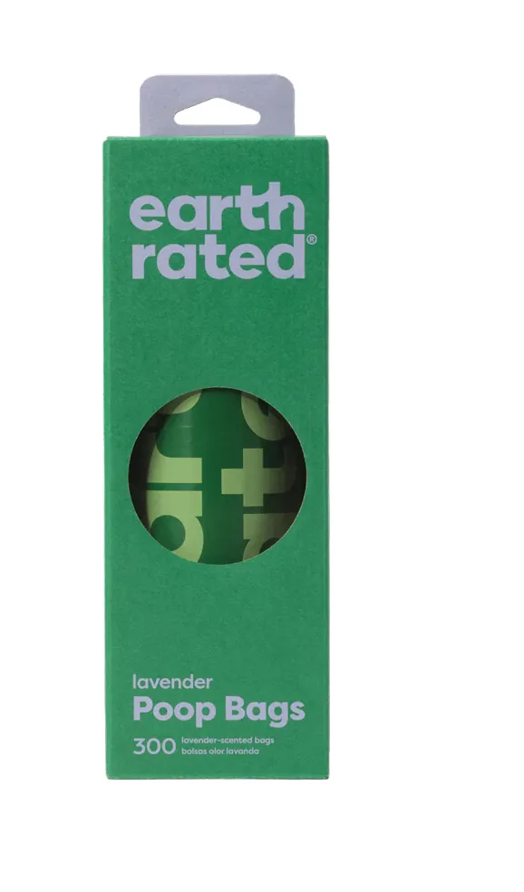 Earth Rated 300pc 8”x13” Eco-Friendly Bags Lavender Scent