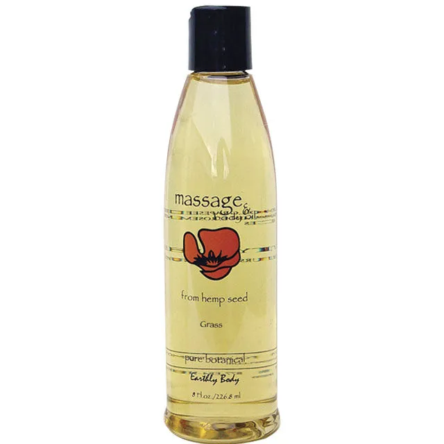 Earthly Body Massage Oil Lavender 8oz