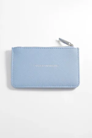 Estella Bartlett Blue Faux Leather Card Purse