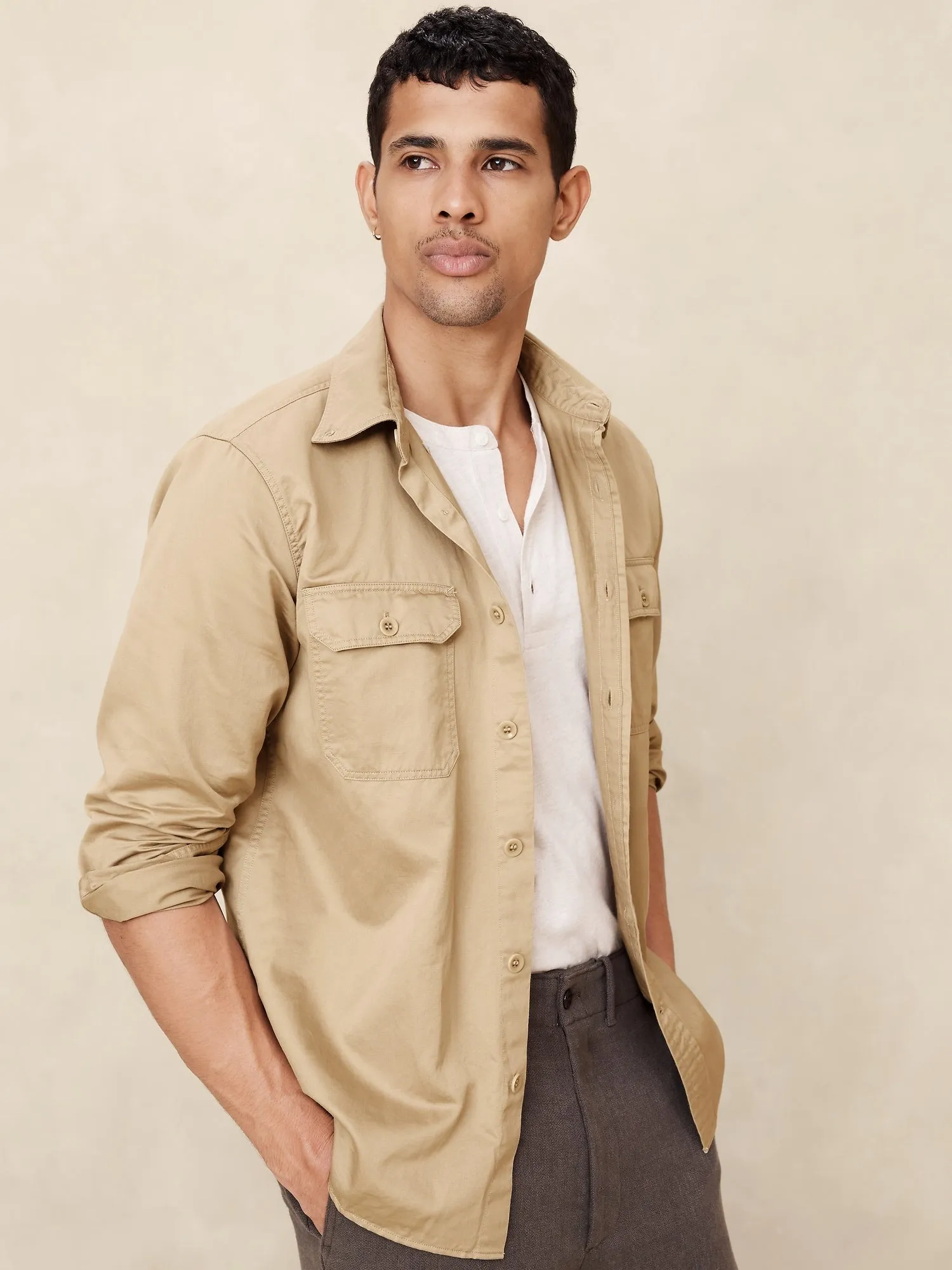 Expedition Cotton-Linen Shirt