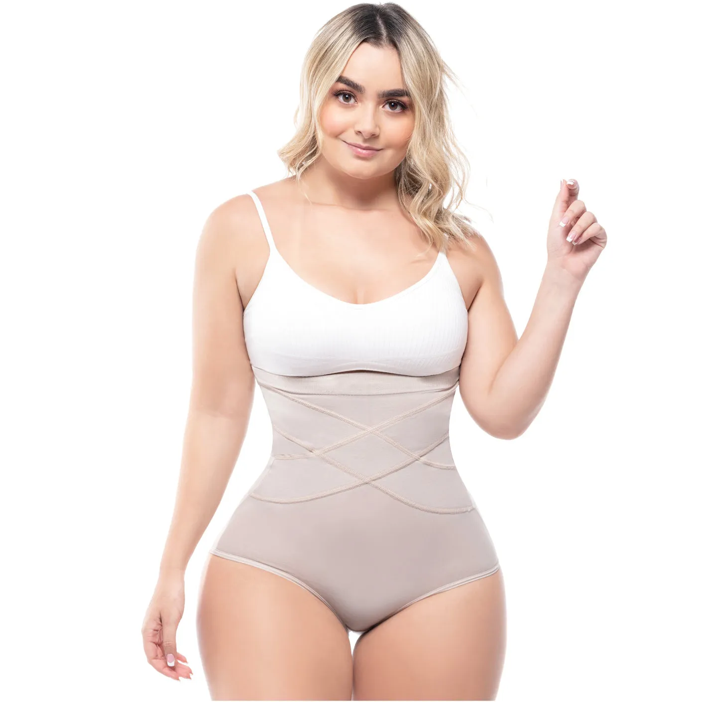 Fajas High Waisted Tummy Control Panties Bodyshaper for Daily Use Sonryse 146NC