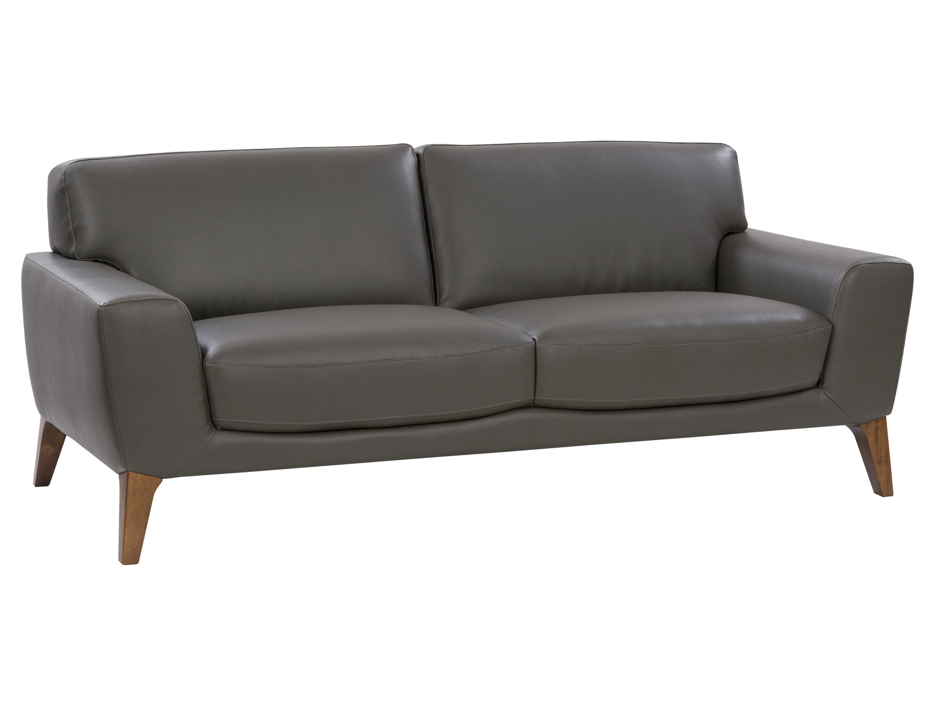 Faux Leather Sofa