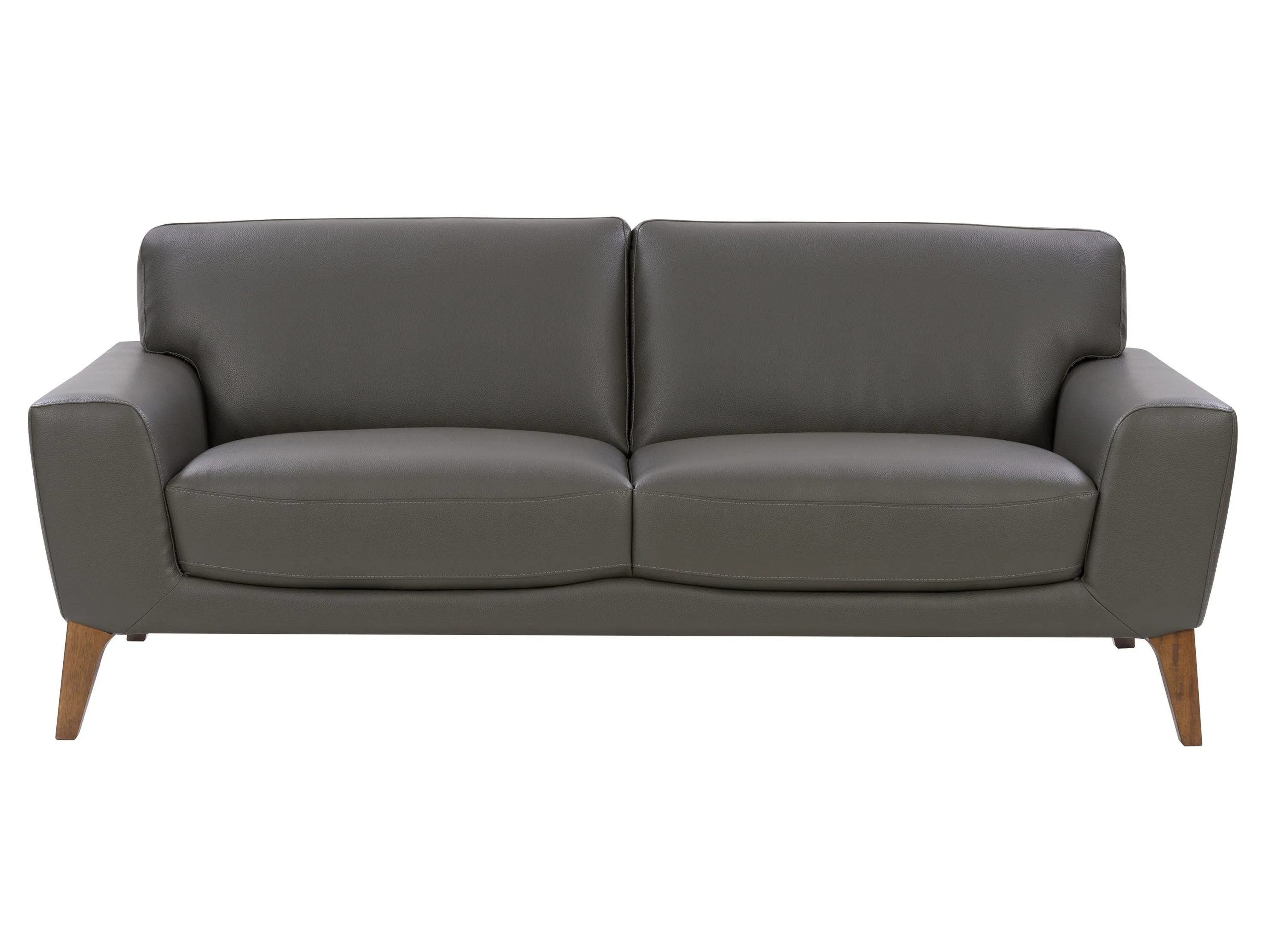 Faux Leather Sofa