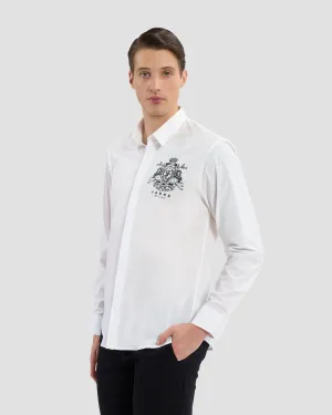 Ferré Imperial Logo Print Shirt