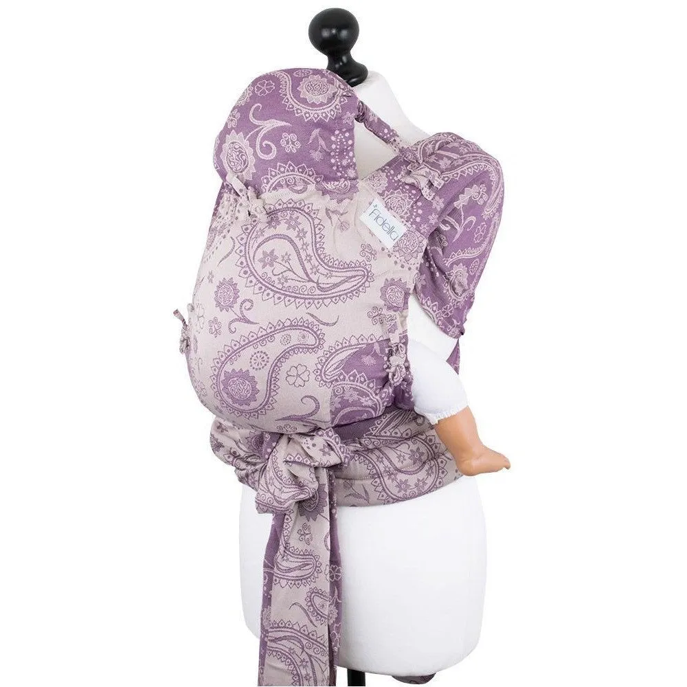 Fidella Fly Tai - MeiTai babycarrier Limited Edition Persian Paisley Orchid (Baby Size - From Birth)