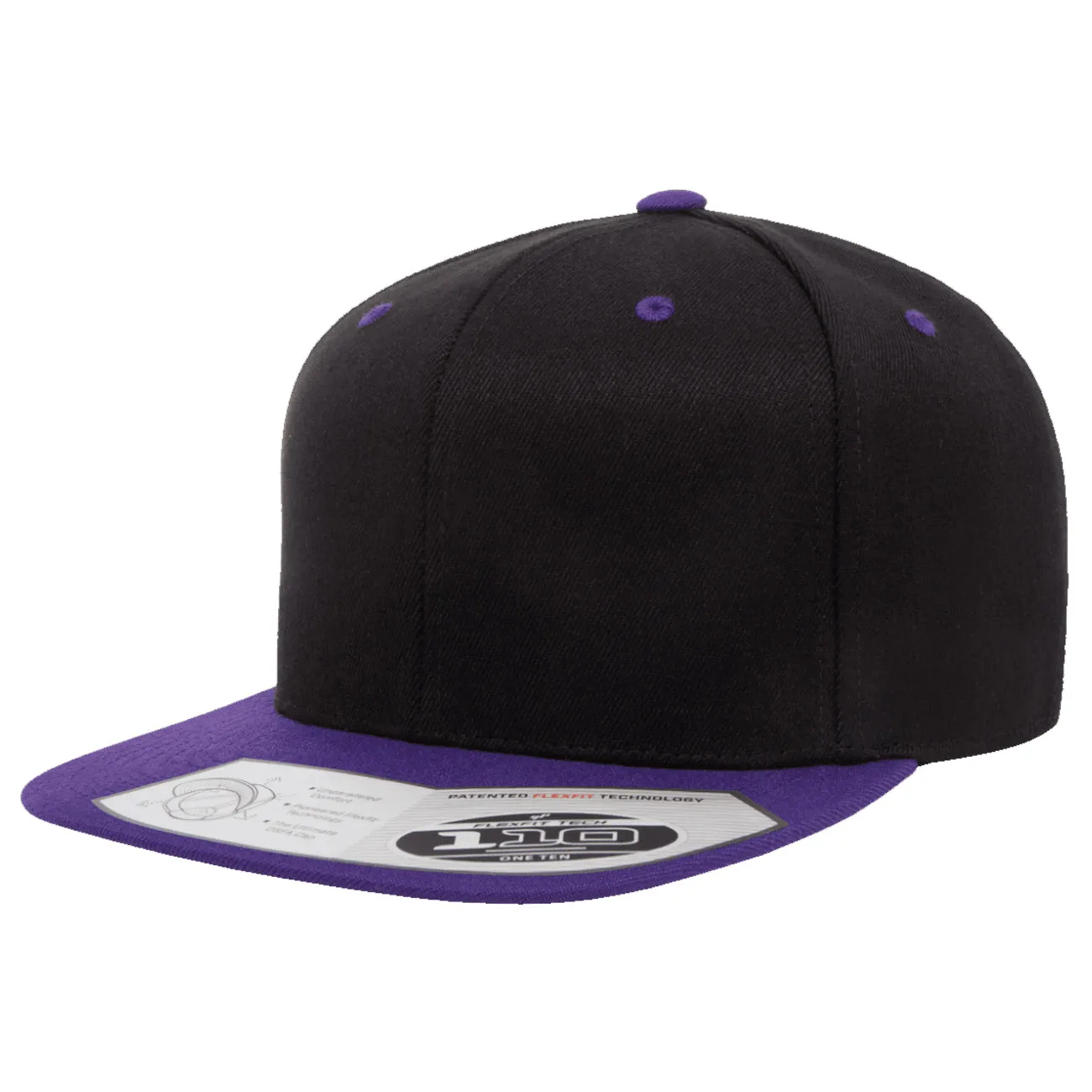 Flexfit 110 Premium Two-Tone Adjustable Snapback