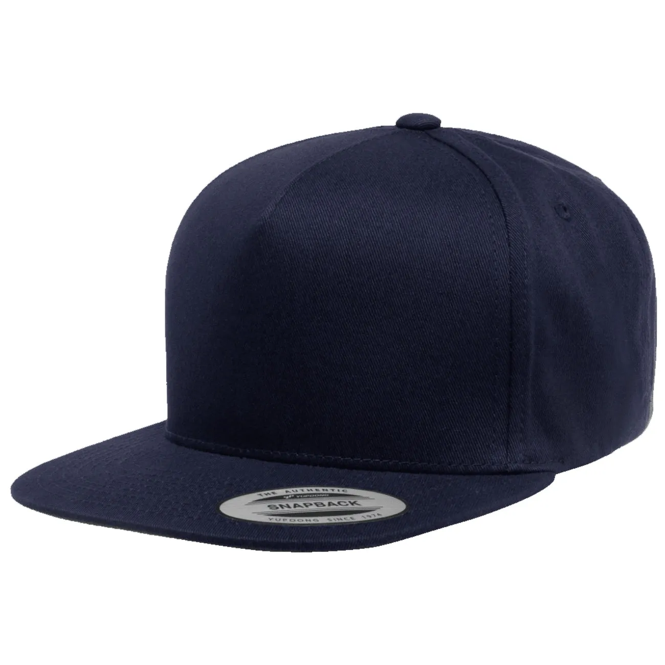 Flexfit Yupoong Classic 5 Panel Cotton Twill Adjustable Snapback Cap