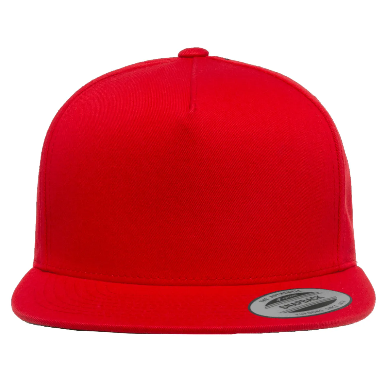 Flexfit Yupoong Classic 5 Panel Cotton Twill Adjustable Snapback Cap