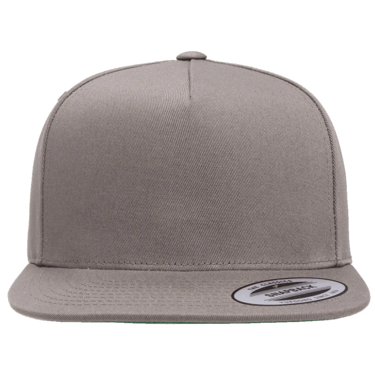 Flexfit Yupoong Classic 5 Panel Cotton Twill Adjustable Snapback Cap