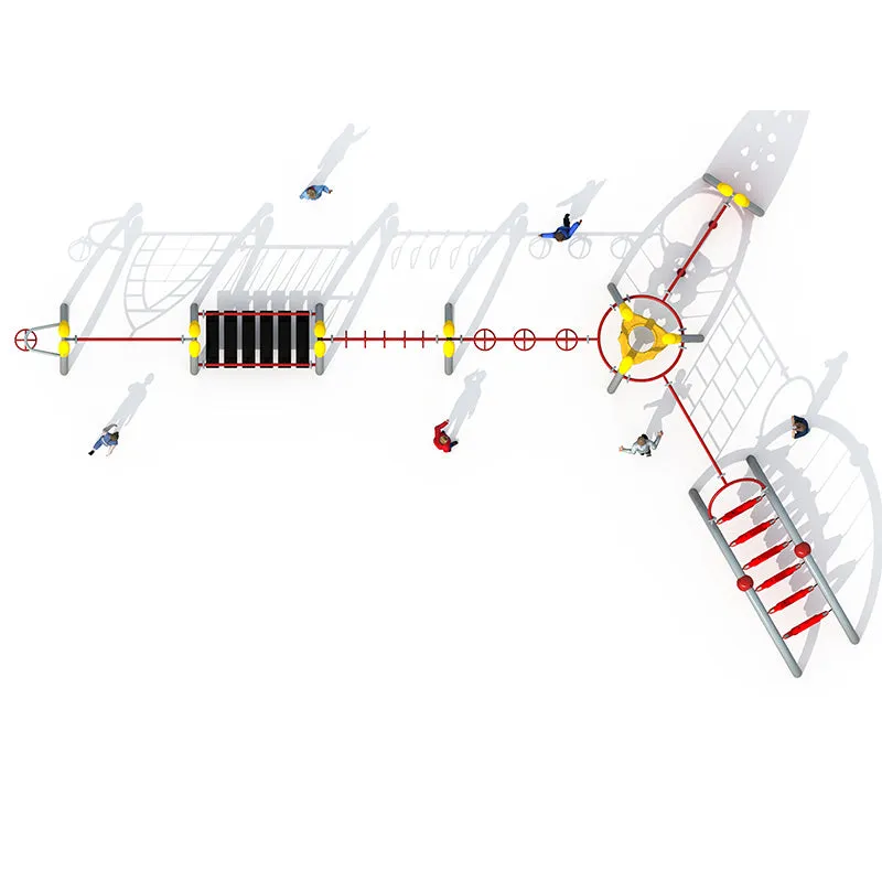 FreeStyle Ultra Net IV | Commercial Playground Equipment