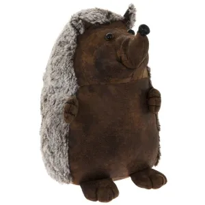 Gainsborough Giftware Leather Hedgehog Doorstop