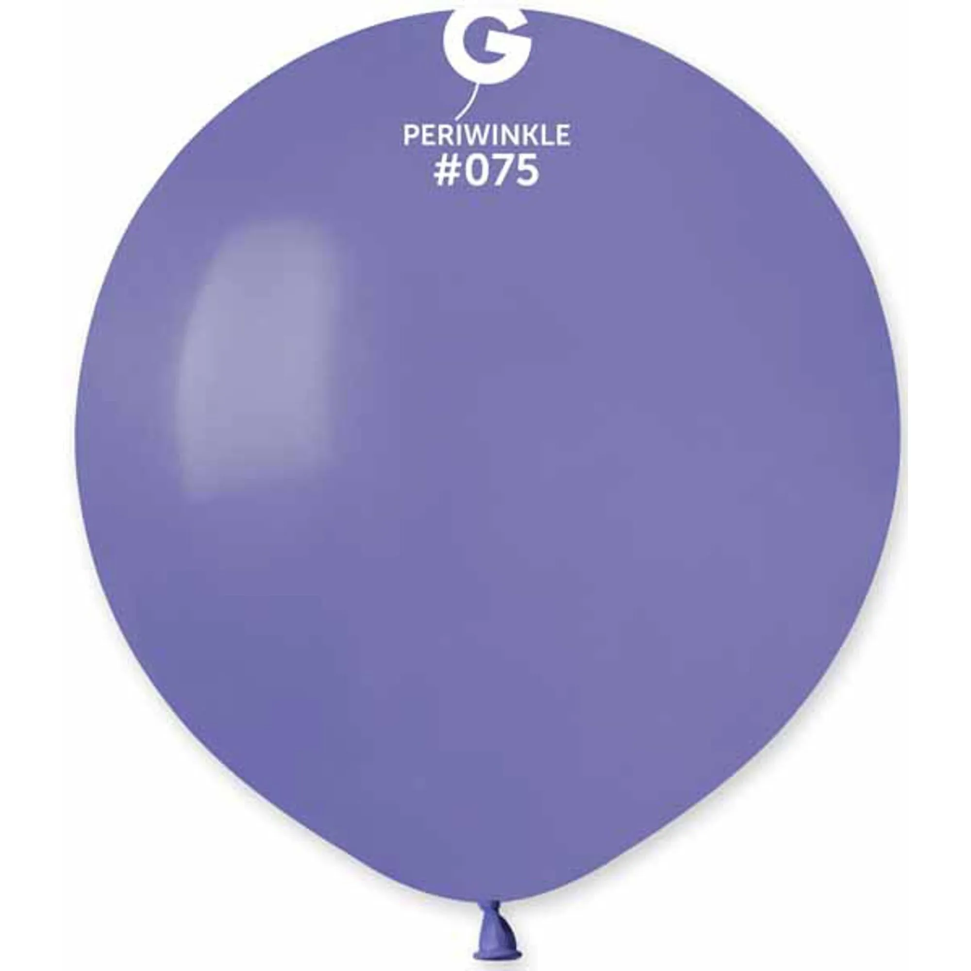 Gemar 19" Periwinkle Balloons - 25/Bag