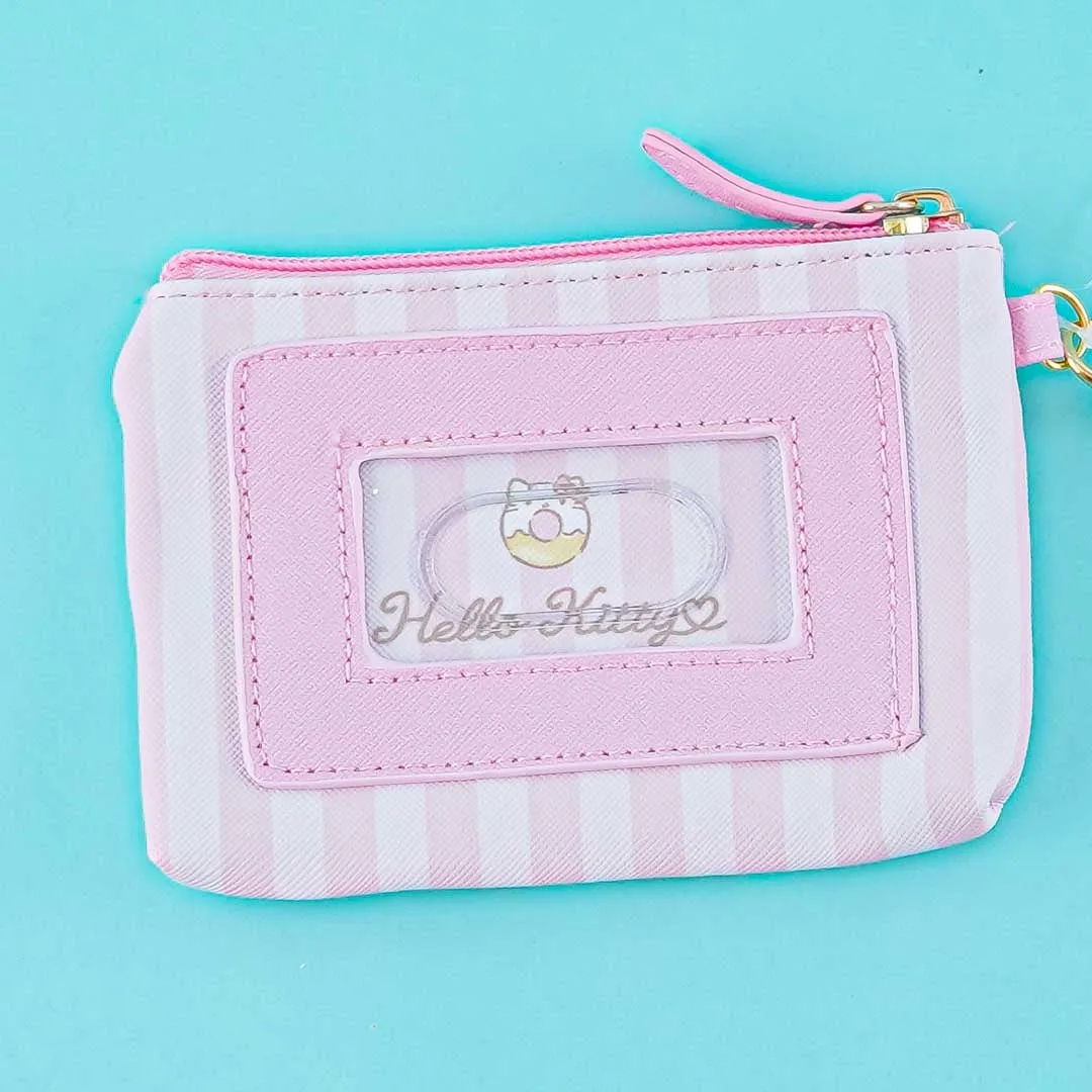 Hello Kitty Stripes Coin Purse & Pass Case