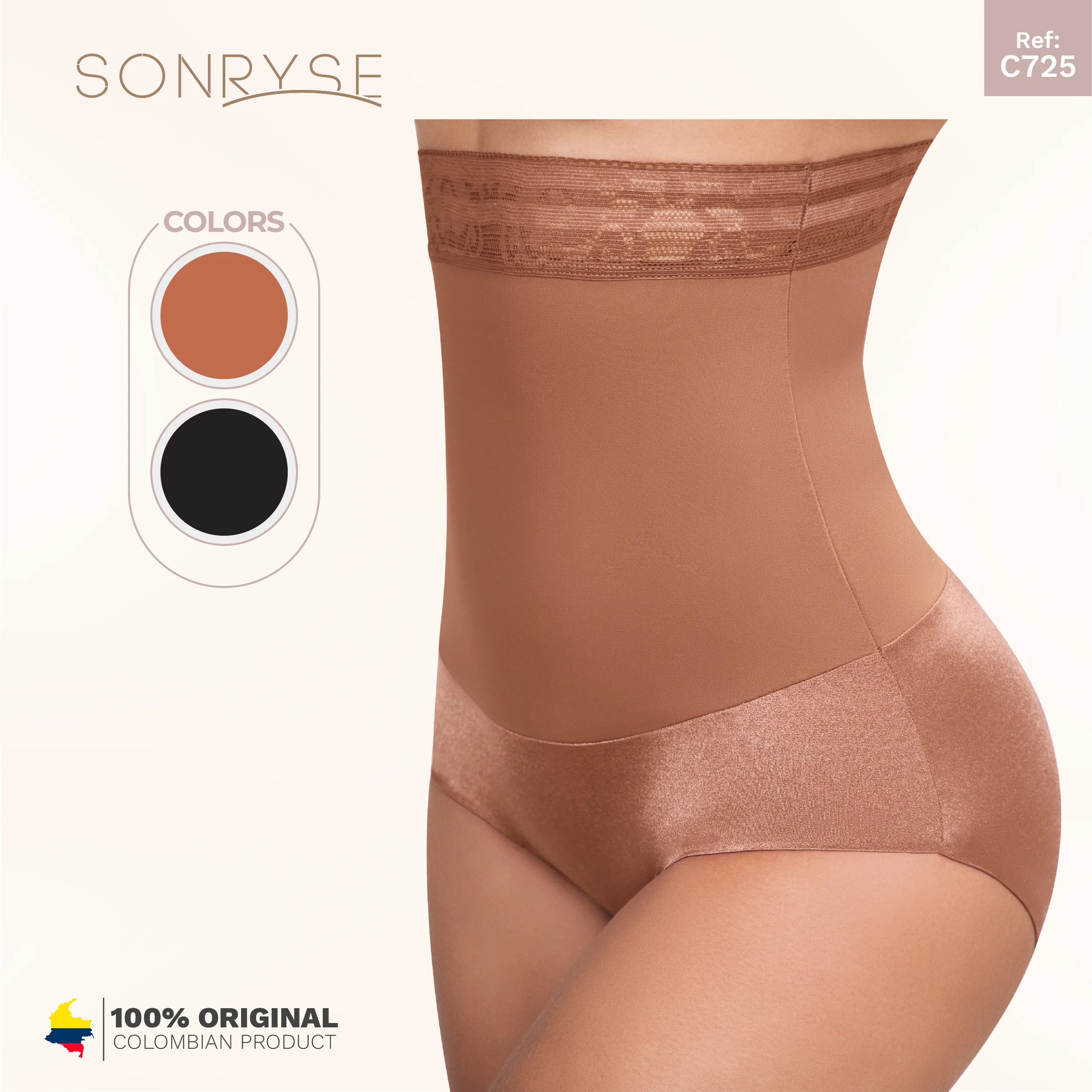 High Waist Underwear Women Shapewear SONRYSE 725