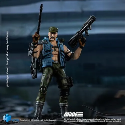 HiPlay HIYA Full Set: Exquisite Mini Series, G.I.Joe Gung-Ho, 1:18 Scale Miniature Action Figurine