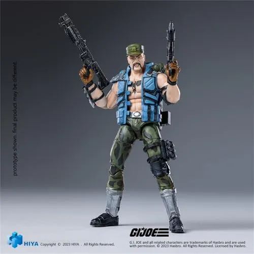 HiPlay HIYA Full Set: Exquisite Mini Series, G.I.Joe Gung-Ho, 1:18 Scale Miniature Action Figurine