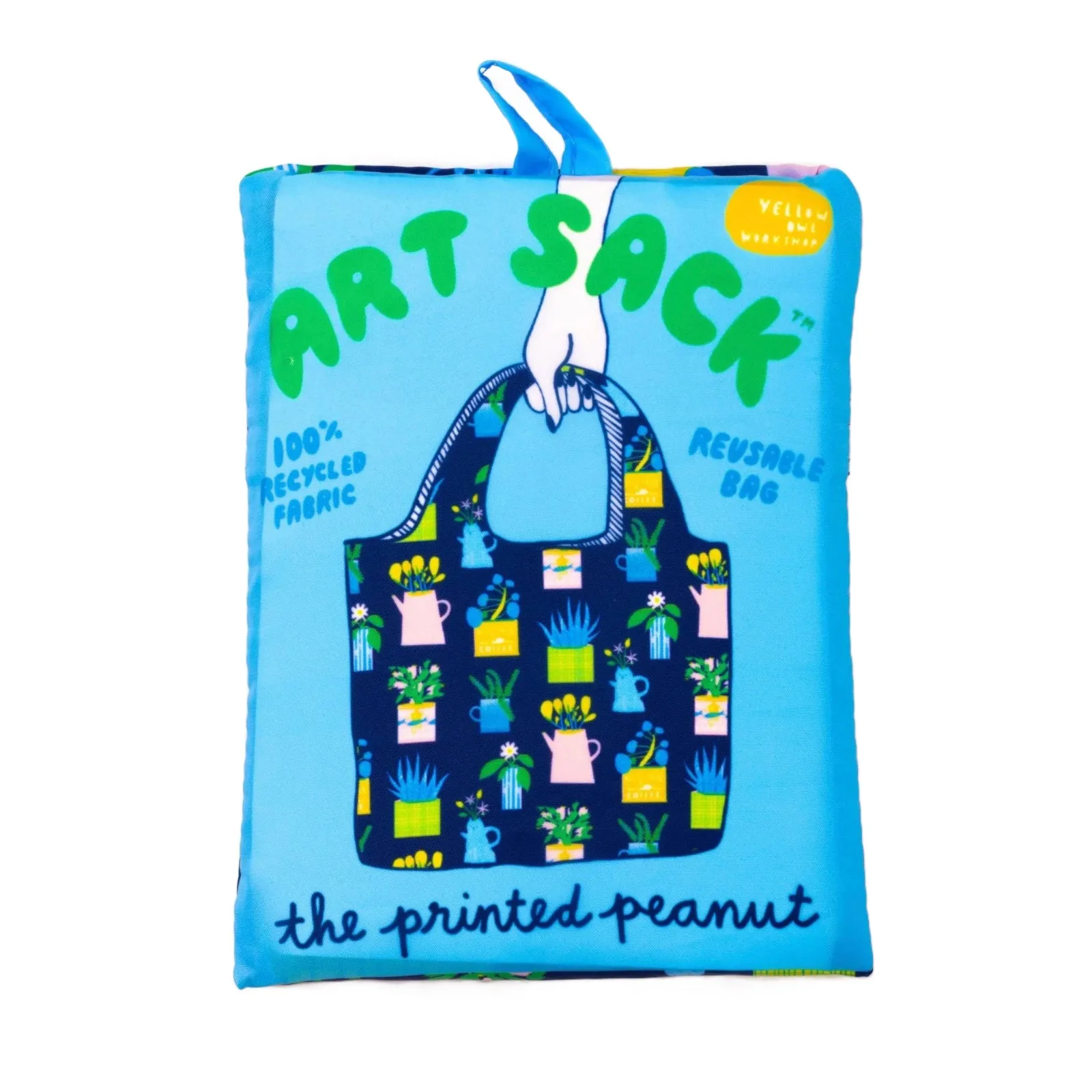 Houseplants Art Sack® by The Printed Peanut x Yellow Owl Workshop