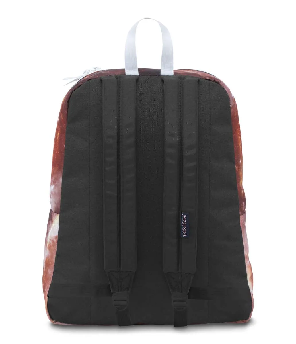 JANSPORT Overexposed Backpack - Multi Red Galaxy