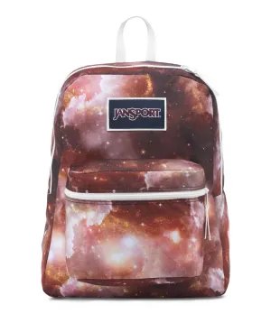 JANSPORT Overexposed Backpack - Multi Red Galaxy