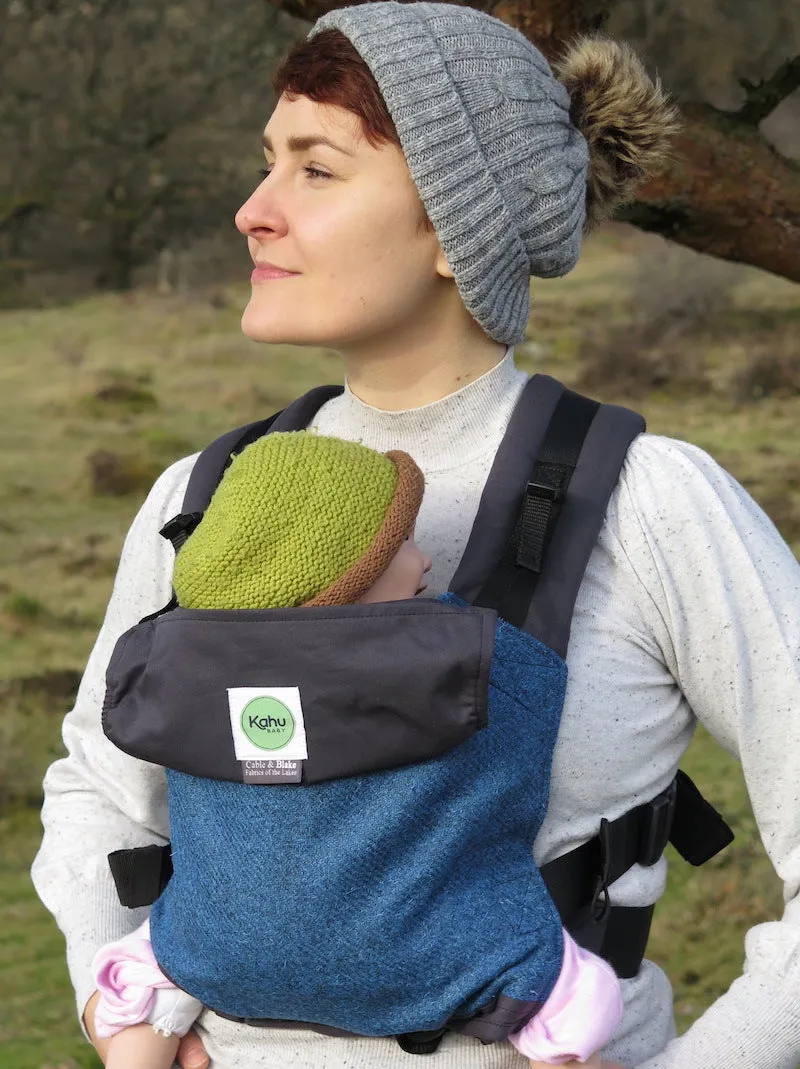 KahuBaby Carrier - Herdwick Tweed, Swirl Crag