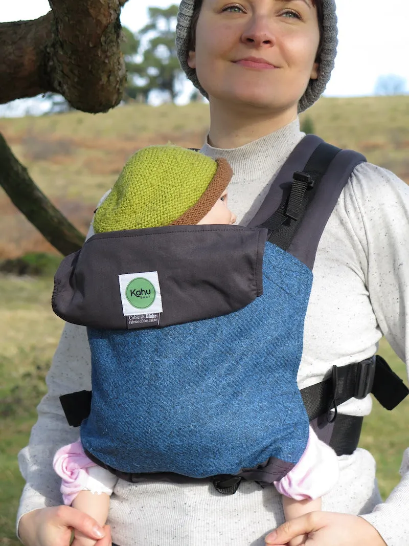 KahuBaby Carrier - Herdwick Tweed, Swirl Crag