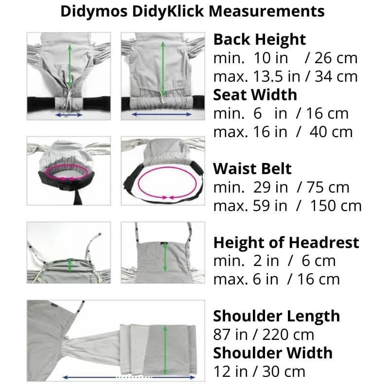 Kaleidoscope DidyKlick Half Buckle by Didymos