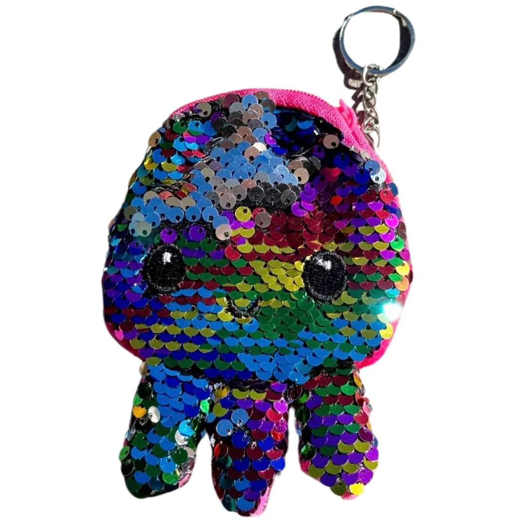 Key Chain Purse Octopus Sensory Fidget Toy