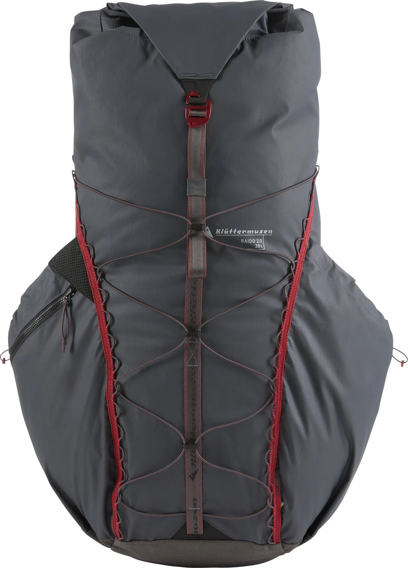 Klättermusen Raido 2.0 Backpack 38L Raven | Buy Klättermusen Raido 2.0 Backpack 38L Raven here | Outnorth