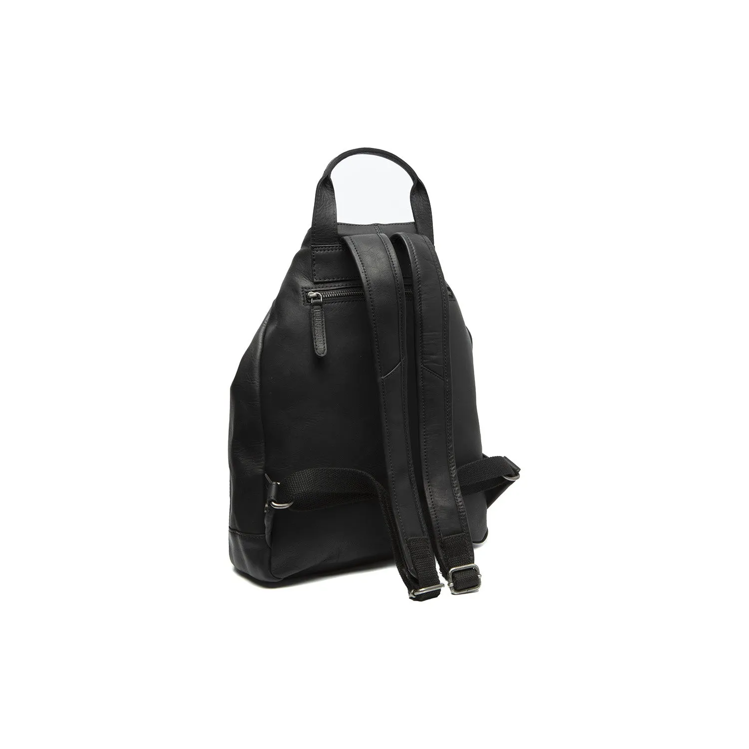 Leather Backpack Black Manchester