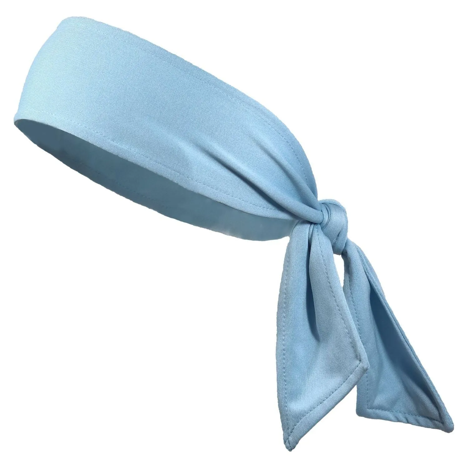 Light Blue Tie Headband