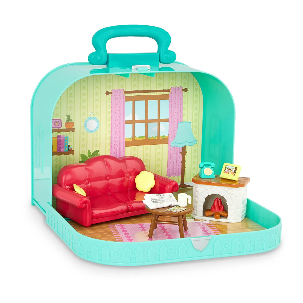 Living Room Suitcase Playset