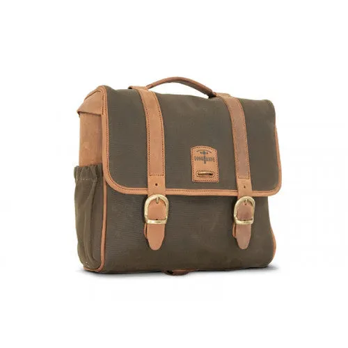 Longride Waxed Canvas Multifit Saddlebag khaki - 12.5 Liters