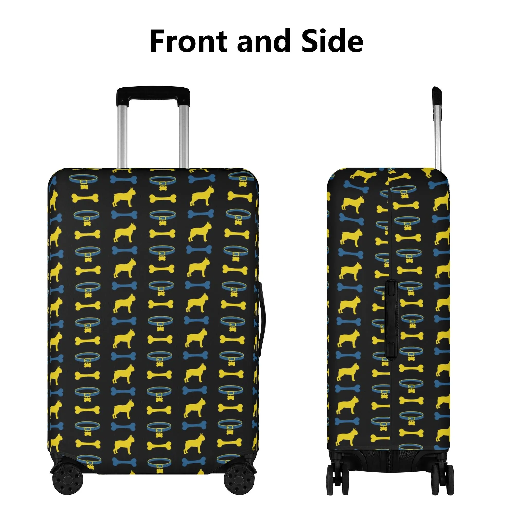 Marley - Luggage Cover for Boston Terrier lovers