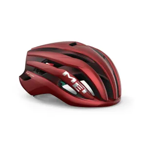 MET Trenta MIPS Matte Red White Helmet