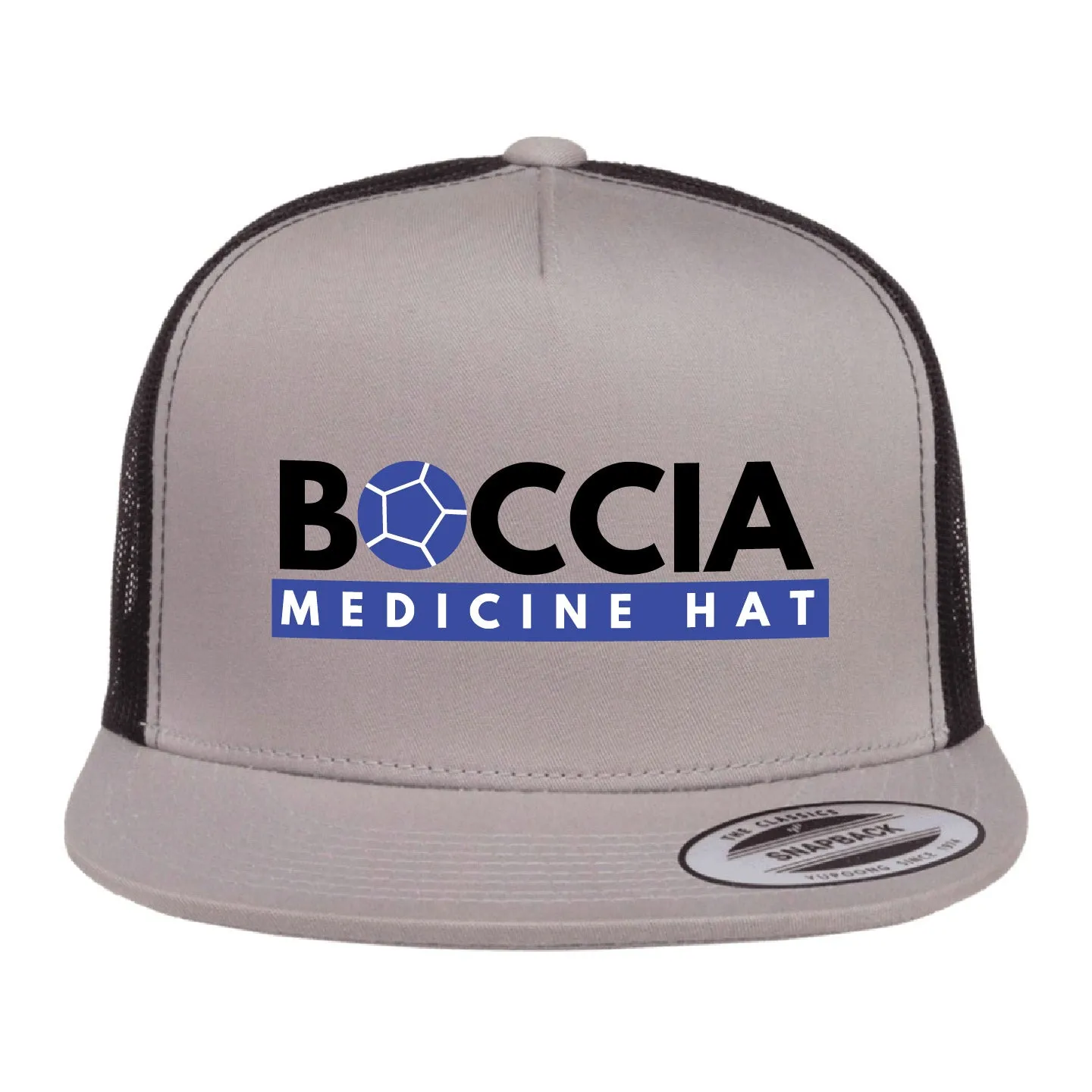 MHASR Boccia Flat Brim Trucker Hat (MHASRT009-6006)