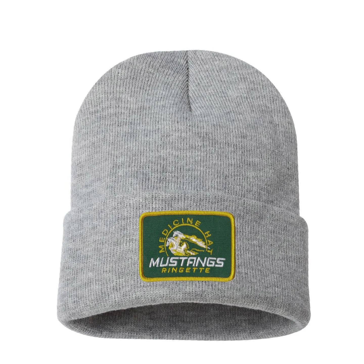 MHRA Mustangs Patched Cuff Beanie (MHRAP001-SP12)