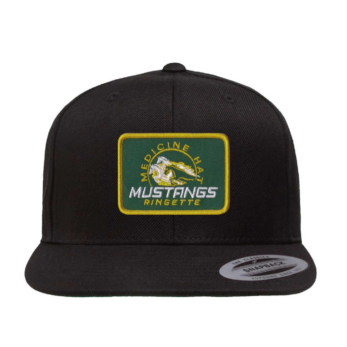 MHRA Mustangs Yupoong Flat Brim Hat (MHRAP001-6089M)