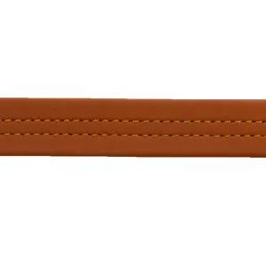 Mid-Stitch Purse Strap 1/2 #606 Dark Brown - Fold (#27599)-1YD