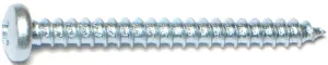 Midwest Fastener 03253 Screw, #10 Thread, Coarse Thread, Pan Head, Phillips Drive, Self-Tapping, Sharp Point, Steel, 100/PK :BX100: QUANTITY: 1