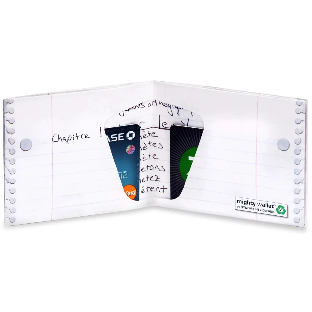 Mighty Tyvek Wallet  3 Ring Binder